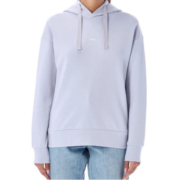 A.P.C. Women’s Christina Hoodie in Lilac - Picture 7 of 8